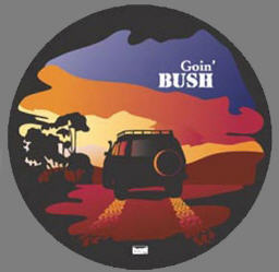 Spare Wheel Cover - "Goin' Bush"